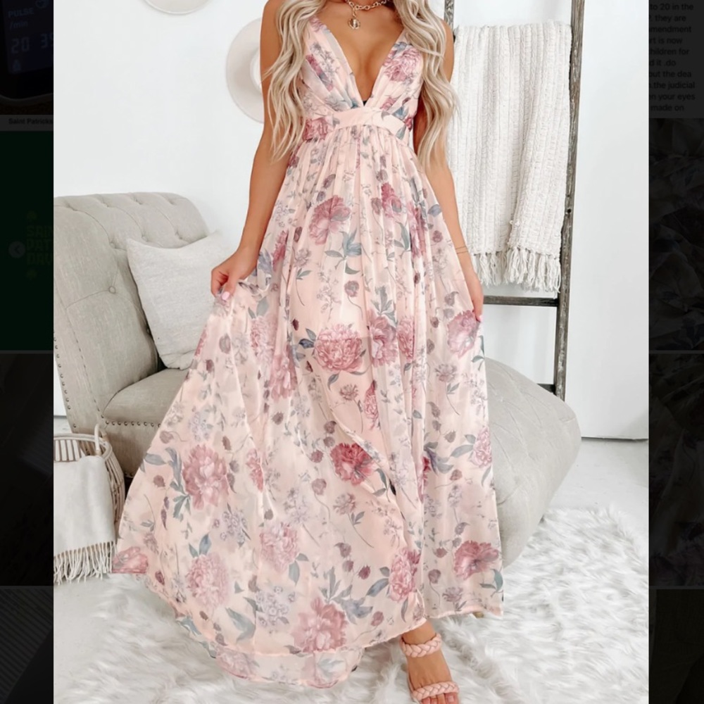 NanaMacs blush dress